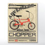 Chopper Bicycle Poster Wall Art Print, thumbnail 2 of 6