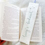 Personalised Embroidered Bookmark, thumbnail 4 of 7