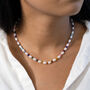 Freshwater Pearl And Rainbow Bead Necklace, thumbnail 1 of 7