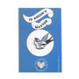 French Tant Pis Enamel Pin It Doesn't Matter Gift, thumbnail 2 of 2