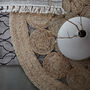 Karna Large Jute Circles Rug, thumbnail 1 of 7