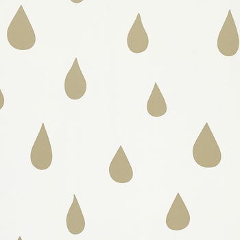 Raindrops Wallpaper Gold, 2 of 2