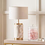 Natural Stone Effect Ceramic Table Lamp, thumbnail 1 of 7