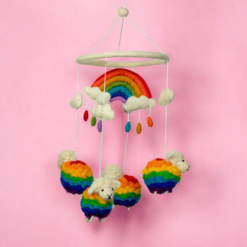 Handmade Felt Baby Cot Mobiles Baby Room Decor, 8 of 9