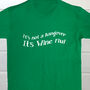 Personalised Adults Wine Flu Hangover T Shirt, thumbnail 3 of 8