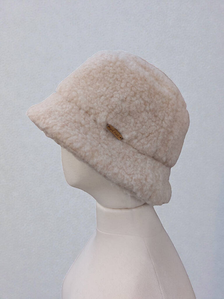 Ntatural 100% Wool Bucket Hat, 1 of 2