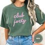 Personalised 40th Birthday For Her Club Forty T Shirt, thumbnail 8 of 12