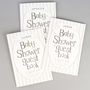 Personalised Baby Shower Soft Cover Guest Book, thumbnail 8 of 8