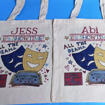 Personalised All The Drama Theatre Bag, 9 of 12