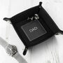 Personalised Dad's Luxury Black Valet Tray, thumbnail 4 of 12