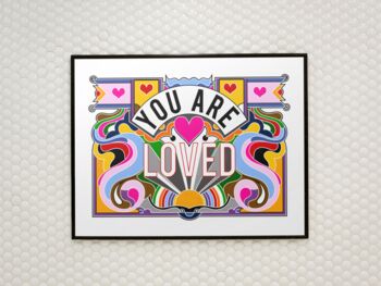 You Are Wonderful Art Print By Rebecca Strickson, 3 of 4