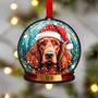 Red Setter Dog Tree Decoration, thumbnail 1 of 2