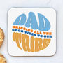 Good Vibes To The Tribe Father's Day Card, thumbnail 3 of 3