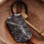 Personalised Street Map Dog Tag Keyring, thumbnail 5 of 10