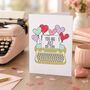 Funny Just My Type Valentine’s Card, thumbnail 1 of 6