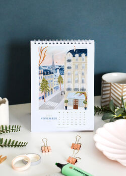 2025 Travel Desk Calendar, 3 of 8