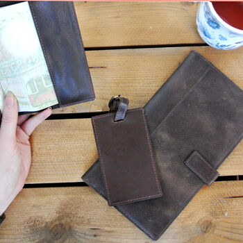 Travel Wallet, Passport Cover And Luggage Tag, 5 of 12