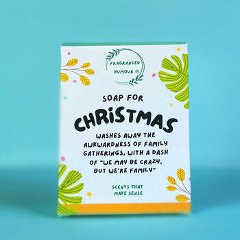 Soap For Christmas Novelty Stocking Filler Gift, 3 of 5