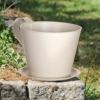 Gardening Tea Cup Planter Gift, 5 of 7