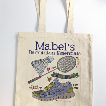 Personalised Badminton Kit Bag, 10 of 10
