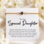 Daughter Birthstone Bracelet Gift, thumbnail 1 of 12