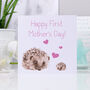 First Mother's Day Hedgehog Card, thumbnail 1 of 2