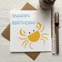 Snappy Birthday Card, thumbnail 1 of 3