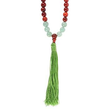 Love And Gratitude Mala Bead Necklace Gift Set, 4 of 4