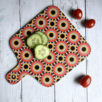 Patterned Melamine Chopping Board, 5 of 5