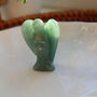 Green Aventurine Angel Crystal 4cm With Gift Bag, thumbnail 2 of 5
