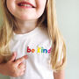'Be Kind' Kid's T Shirt, thumbnail 5 of 7