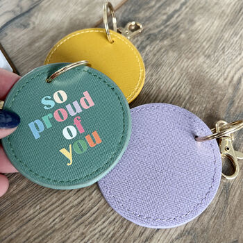 So Proud Of You Rainbow Keyring, 2 of 2