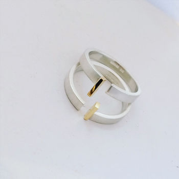 Interlocking Silver Ring, 3 of 3