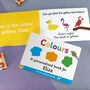 First Steps Colours Personalised Board Book, thumbnail 6 of 9