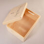 Personalised Birth Flower Memory Box Birthday Gift For Women, thumbnail 10 of 12