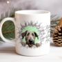 Personalised Christmas Irish Wolfhound Break Through, thumbnail 8 of 10