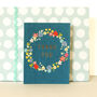 Mini Gold Foiled Floral Thank You Card, thumbnail 3 of 4