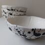 Textured Ceramic Dining Bowl Handmade, thumbnail 9 of 9