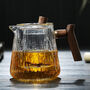 Glacier – Glass Teapot With Wood Handle, thumbnail 1 of 8