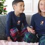 Personalised Nordic Fox Christmas Family Pyjamas, thumbnail 3 of 10