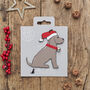 Chocolate Cocker Spaniel Dog Christmas Decoration Personalisation Available, thumbnail 4 of 4