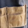 Classic Canvas Garden Apron, thumbnail 4 of 5
