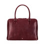 Women's Premium Leather Laptop Handbag 'Fiorella', thumbnail 4 of 12