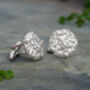 Lion Cufflinks In Sterling Silver, thumbnail 2 of 2