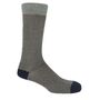 Lux Taylor Grey Luxury Crew And Trainer Men’s Socks, thumbnail 5 of 7