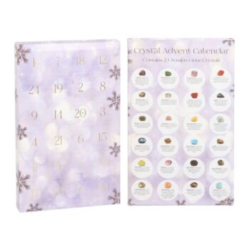 Christmas Advent Calendar 24 Days Gemstone Crystals, 4 of 5