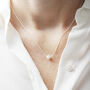 Baroque Pearl Necklace In Sterling Silver Or 9ct Gold, thumbnail 2 of 12