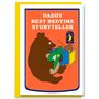 Best Daddy Bear Storyteller Birthday Fathers Day Card, thumbnail 1 of 2