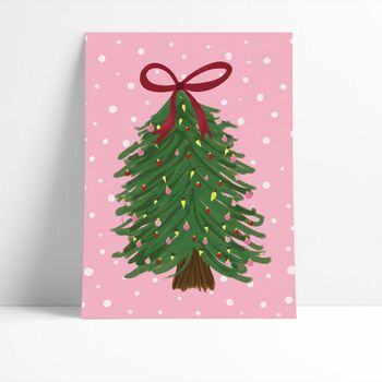 Child's Room Christmas Art Print, 2 of 5