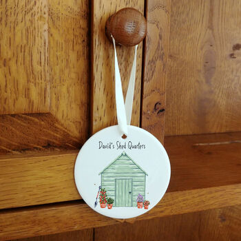 Personalised Garden Shed Quarters Decoration, 6 of 9